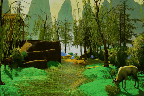 千里江山圖片段2