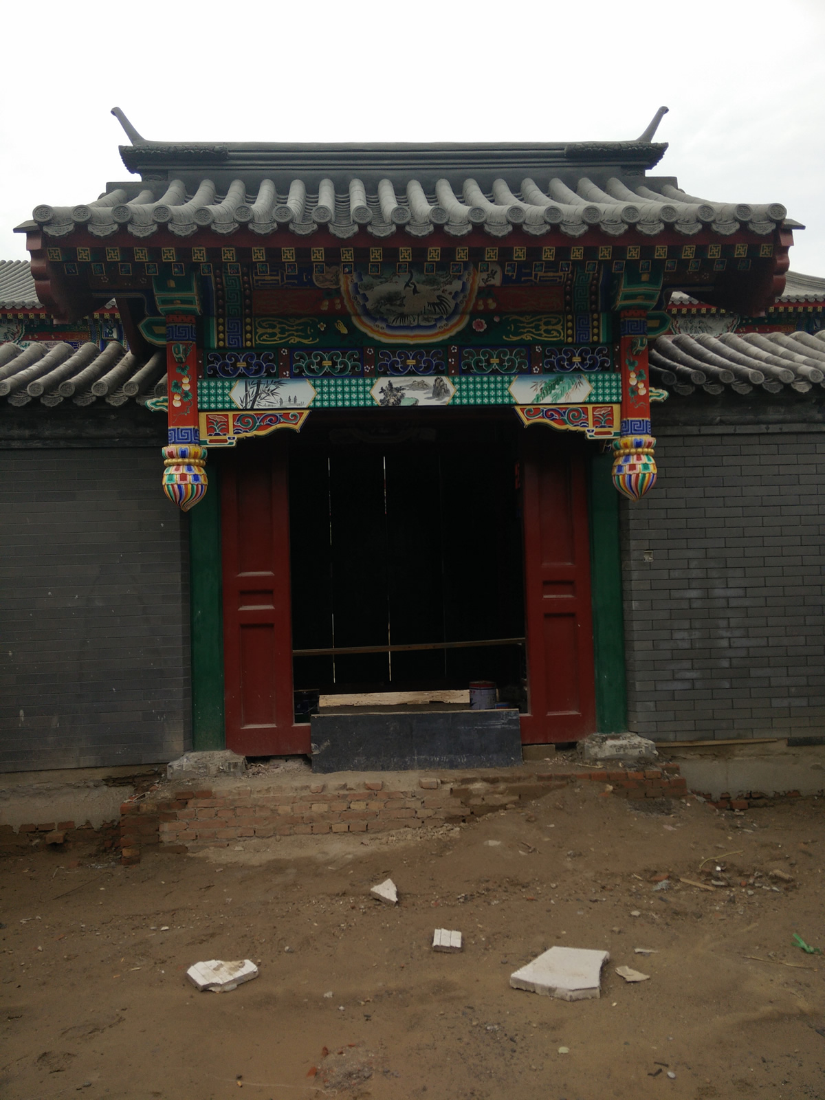 北京四合院垂花門(mén)的樣式